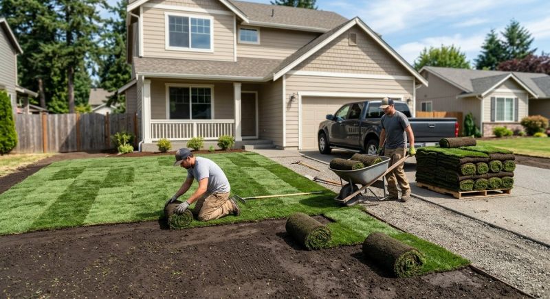 Sodding Service in Aiken, SC